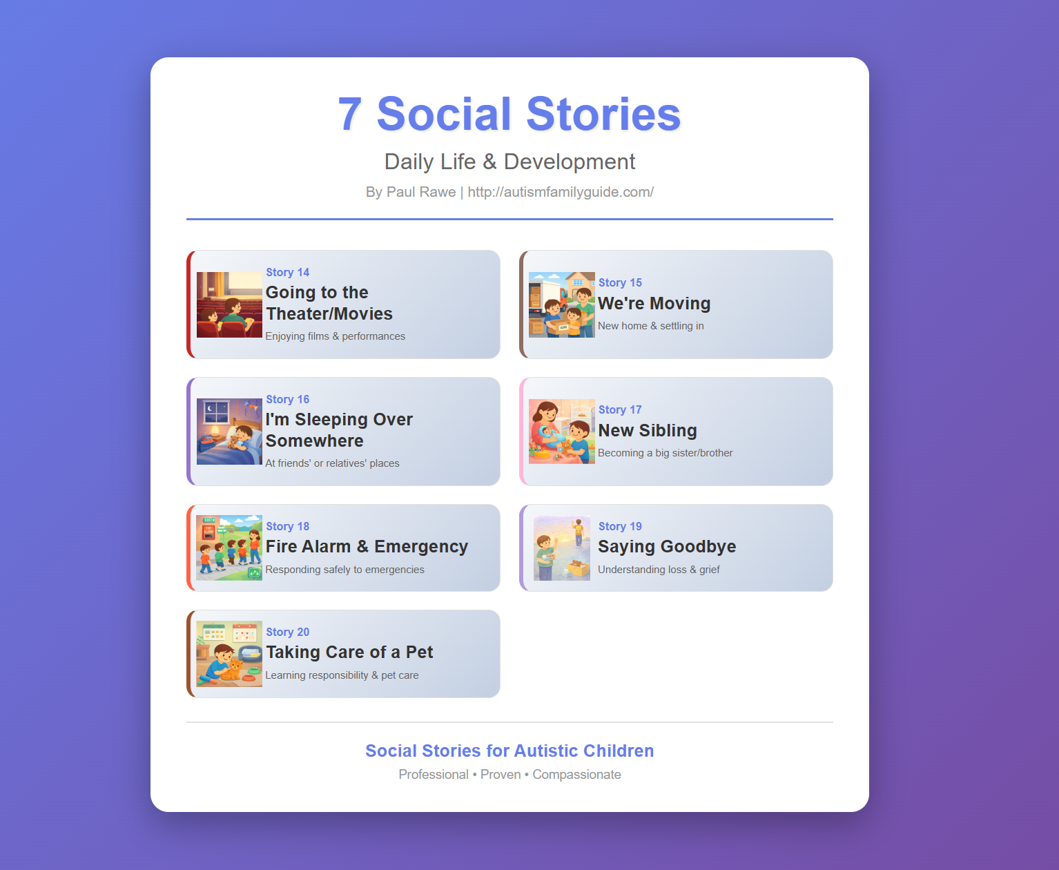 Social Stories: Daily Life & Development